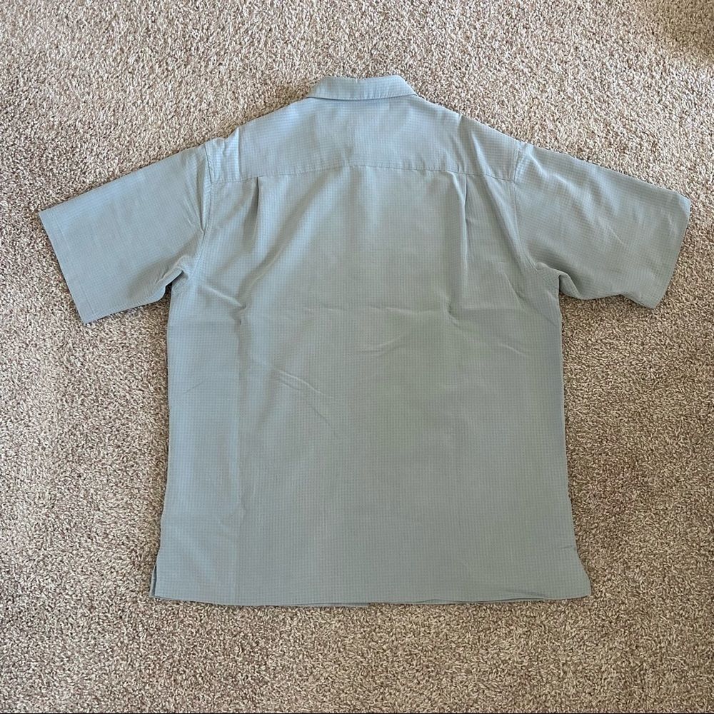 Alfani Short Sleeve Button Up Top - Picture 4 of 4